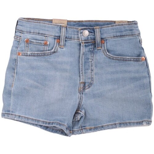 Kleidung Mädchen Straight Leg Jeans Levi's 4EH878 Blau
