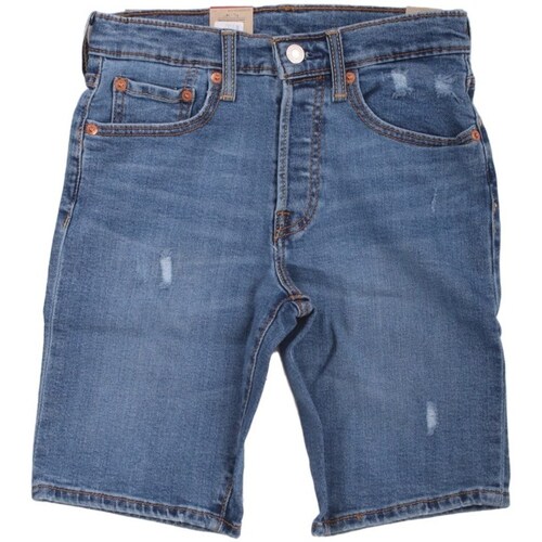 Kleidung Mädchen Straight Leg Jeans Levi's 9EH877 Blau