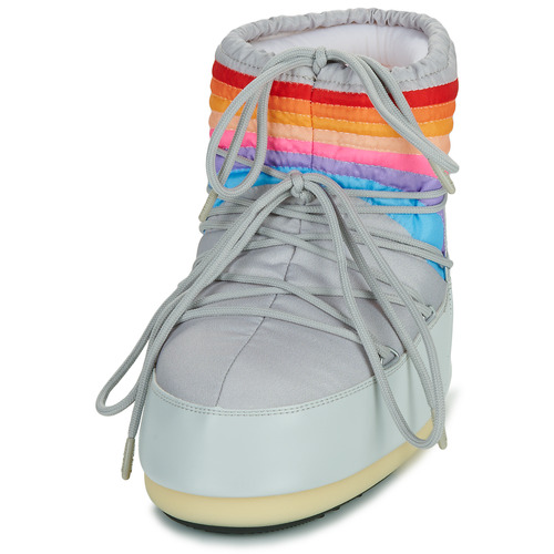Moon Boot MB ICON LOW RAINBOW Grau / Multicolor