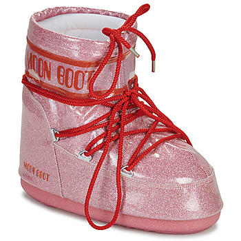 Moon Boot MB ICON LOW GLITTER Rosa / Rot