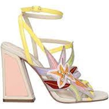 Schuhe Damen Sandalen / Sandaletten Exé Shoes Exe' Dominic 539 Sandalen Frau Gelbrosa Multicolor