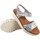 Schuhe Damen Multisportschuhe Eva Frutos Damensandale  3265 weiß Multicolor