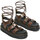 Schuhe Damen Sandalen / Sandaletten Dr. Martens NARTILLA-27297201-DARK-BROWN-NEW-OILY-ILLUSION Braun
