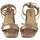 Schuhe Damen Multisportschuhe Isteria Damensandale    23032 gold Silbern