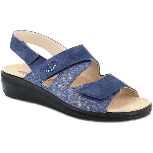 Schuhe Damen Sandalen / Sandaletten Grunland GRU-CCC-SE0512-BL Blau