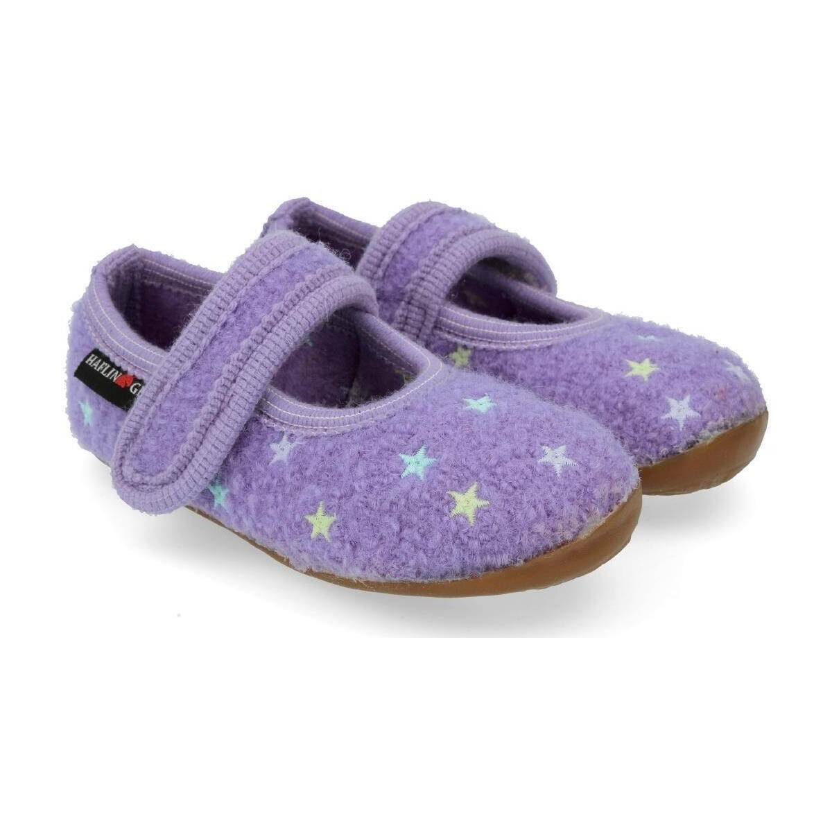 Schuhe Kinder Hausschuhe Haflinger 48401821 Violett