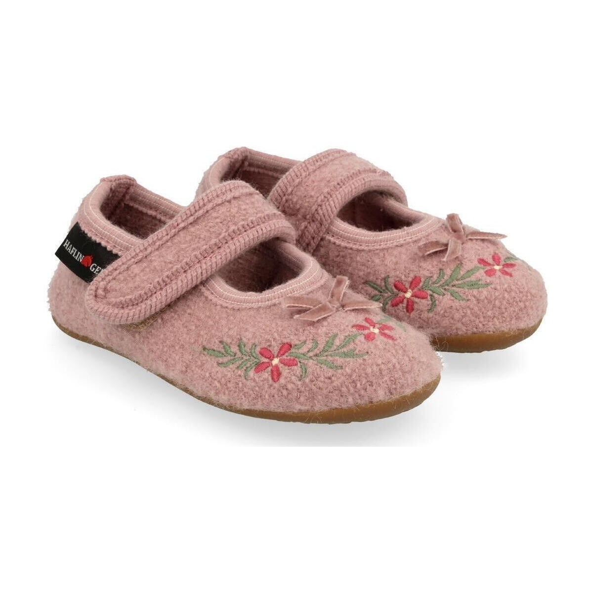 Schuhe Kinder Hausschuhe Haflinger 48501383 Rosa