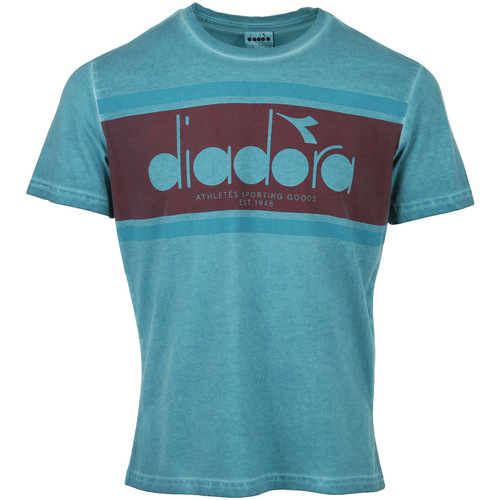 Kleidung Herren T-Shirts Diadora Tshirt Ss Spectra Used Blau