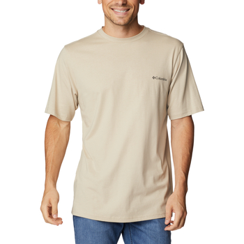 Kleidung Herren T-Shirts Columbia CSC Basic Logo SS Tee Beige