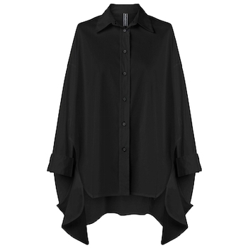 Kleidung Damen Tops / Blusen Wendy Trendy Camisa 110938 - Black Schwarz