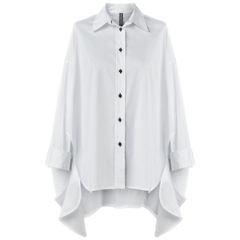 Kleidung Damen Tops / Blusen Wendy Trendy Camisa 110938 - White Weiss
