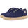 Schuhe Leinen-Pantoletten mit gefloch Gioseppo BREJO Blau