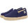 Schuhe Leinen-Pantoletten mit gefloch Gioseppo NEOSHO Blau