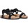 Schuhe Damen Sandalen / Sandaletten Luna Collection 68700 Schwarz