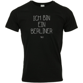 Kleidung Herren T-Shirts Civissum Ich Bin Ein Berliner Tee Schwarz