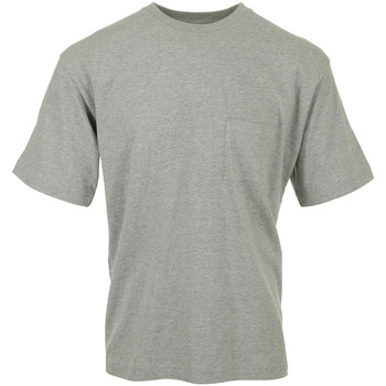 Kleidung Herren T-Shirts Moct Crew Neck Pocket Tee Grau