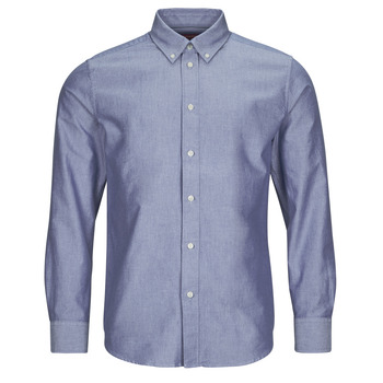Kleidung Herren Langärmelige Hemden Esprit oxford shirt Blau