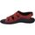 Schuhe Damen Sandalen / Sandaletten Westland Rouen 06, rot Rot