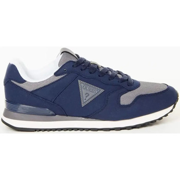 Schuhe Herren Sneaker Low Guess logo triangle Blau