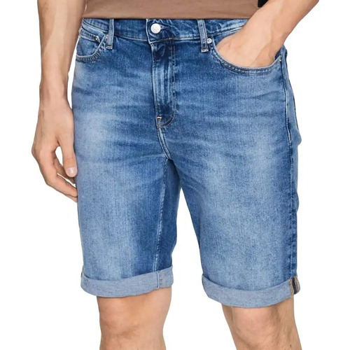 Kleidung Herren Shorts / Bermudas Calvin Klein Jeans summer time Blau