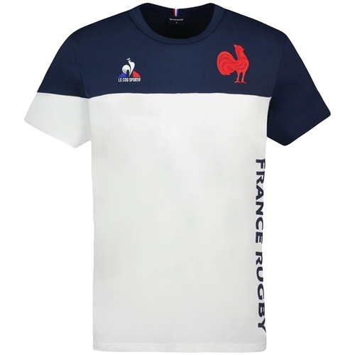 Kleidung Herren T-Shirts Le Coq Sportif XV de france series Weiss