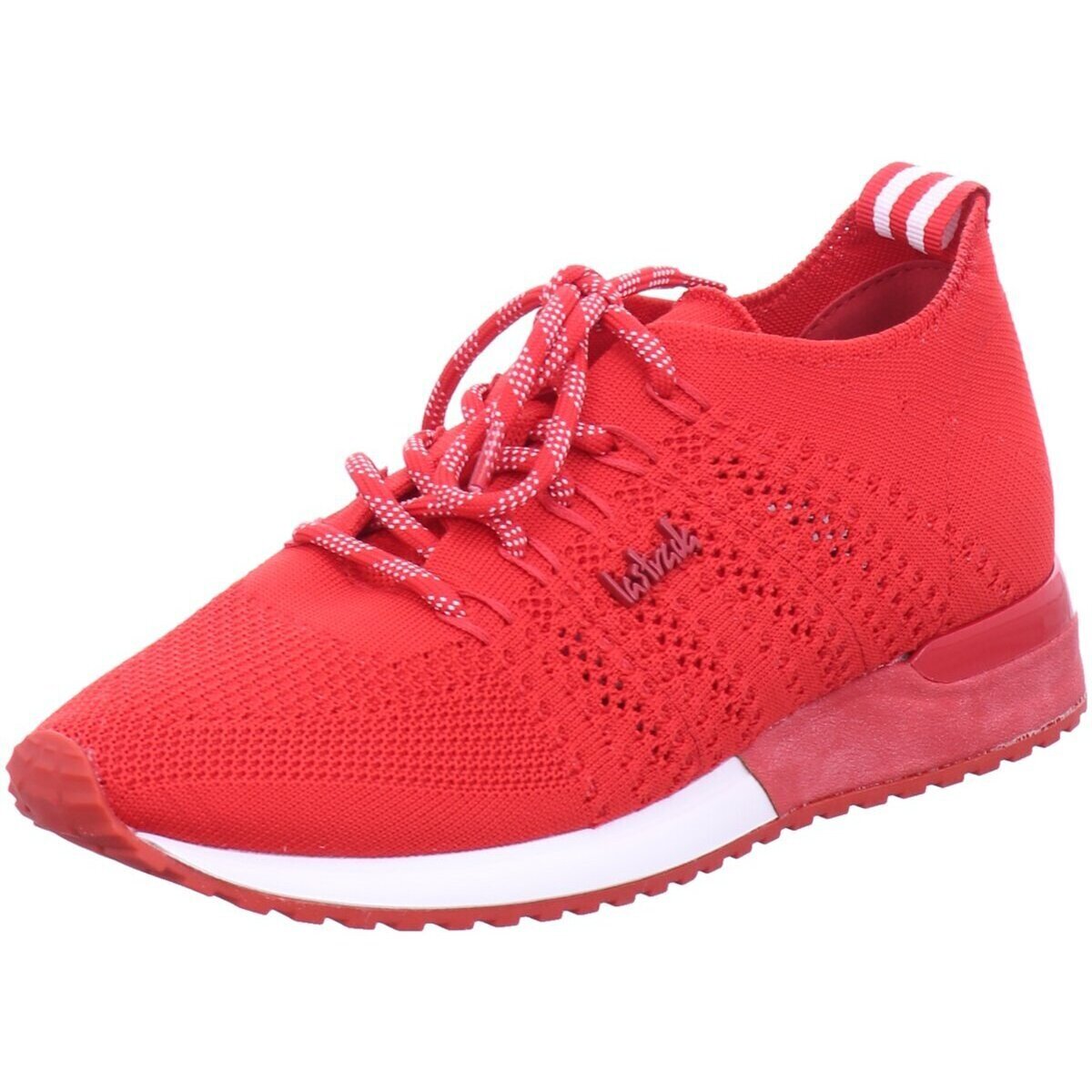Schuhe Damen Sneaker La Strada 1892649-4530 red Rot