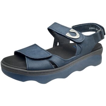 Schuhe Damen Sandalen / Sandaletten Wolky Sandaletten Medusa denim 0235011-820 Blau