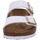 Schuhe Damen Pantoletten / Clogs Birkenstock Pantoletten Arizona BF Patent White LS Whi 1005293 Weiss