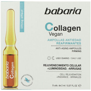Beauty gezielte Gesichtspflege Babaria Vegan Collagen Intensiv Straffende Ampullen 5 X 
