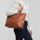Taschen Damen Shopper / Einkaufstasche David Jones CM6826-BROWN Braun