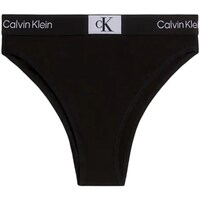 Unterwäsche Damen Slips Calvin Klein Jeans 000QF7223E Schwarz