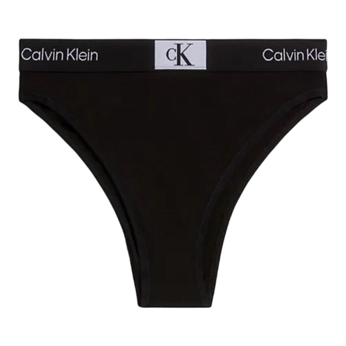 Unterwäsche Damen Slips Calvin Klein Jeans 000QF7223E Schwarz