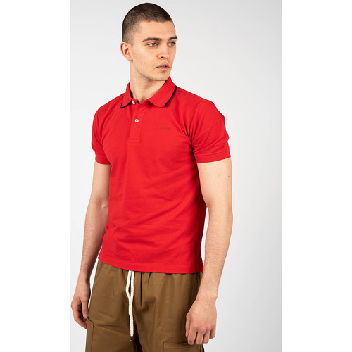 Kleidung Herren Polohemden Geox M2510Q T2649 | Sustainable Rot