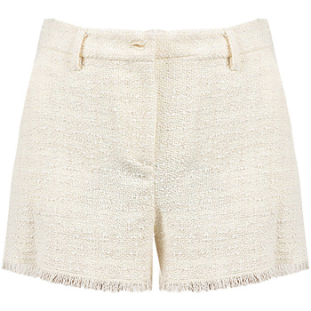 Kleidung Damen Shorts / Bermudas Pinko 1N1388 8469 | Bacchettone 1 Weiss