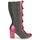 Schuhe Damen Klassische Stiefel Irregular Choice DITSY DARLING Rosa / Grün
