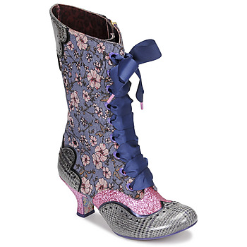 Schuhe Damen Klassische Stiefel Irregular Choice CHIMNEY SMOKE Violett