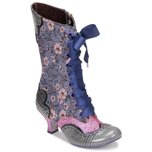 Schuhe Damen Klassische Stiefel Irregular Choice CHIMNEY SMOKE Violett