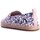 Schuhe Damen Leinen-Pantoletten mit gefloch Ralph Lauren 802904256 Blau