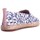 Schuhe Damen Leinen-Pantoletten mit gefloch Ralph Lauren 802904256 Blau
