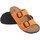Schuhe Damen Multisportschuhe Interbios Damensandale INTER BIOS 7206 orange Orange