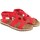 Schuhe Damen Multisportschuhe Interbios Damensandale INTER BIOS 2200 rot Rot