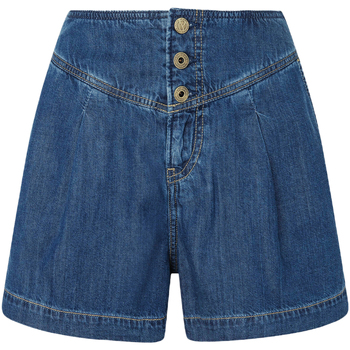 Kleidung Damen Shorts / Bermudas Pepe jeans PL801042 Blau