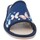 Schuhe Damen Hausschuhe Axa -18924A Blau