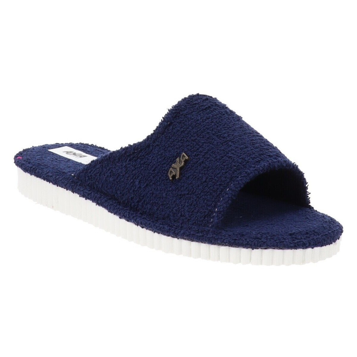 Schuhe Damen Hausschuhe Axa -13060A Blau