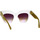 Uhren & Schmuck Damen Sonnenbrillen Linda Farrow Sonnenbrille  Dunaway LFL 1049 C17 Weiss