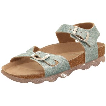Schuhe Mädchen Sandalen / Sandaletten Superfit Schuhe Hausschuh Textil \ FUSSBETTPAN 00127-70 Blau