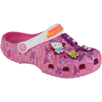 Schuhe Mädchen Hausschuhe Crocs Hello Kitty and Friends Classic Clog Rosa