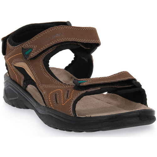 Schuhe Herren Sandalen / Sandaletten Grisport NUBUCK BROWN Braun