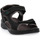 Schuhe Herren Sandalen / Sandaletten Grisport NUBUCK BLACK Schwarz