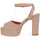 Schuhe Damen Sandalen / Sandaletten Priv Lab 2721 NAPPA NUDE Rosa